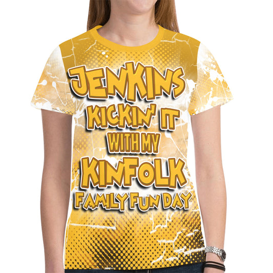 Jenkins Family Fun Day 2024 3D Shirt (Group Order) - MK EYE CATCHING EVENTFUL CREATIONS LLC