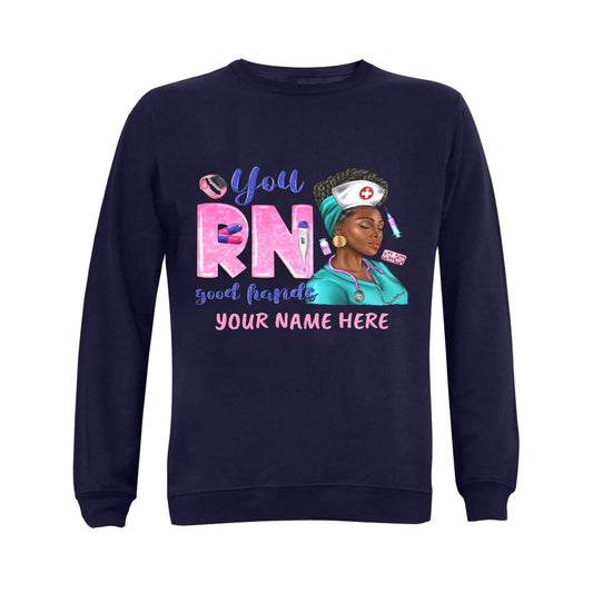 Women's Nurse Sweatshirt - MK EYE CATCHING EVENTFUL CREATIONS LLC