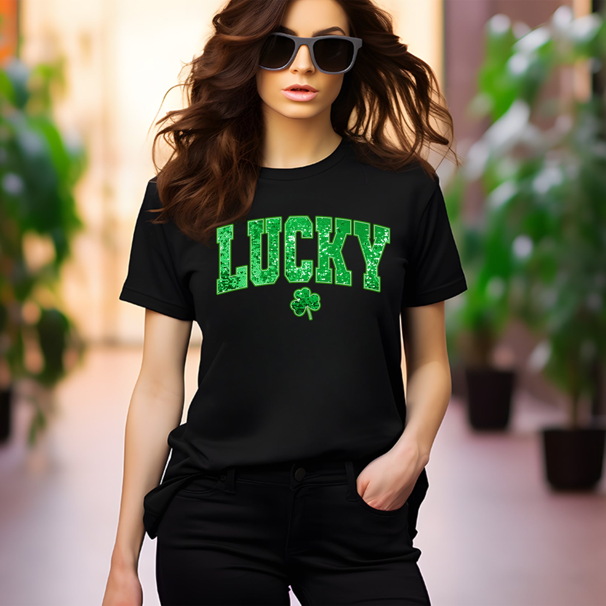 St. Patrick's Day Lucky T Shirt - MK EYE CATCHING EVENTFUL CREATIONS LLC