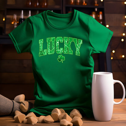 St. Patrick's Day Lucky T Shirt - MK EYE CATCHING EVENTFUL CREATIONS LLC