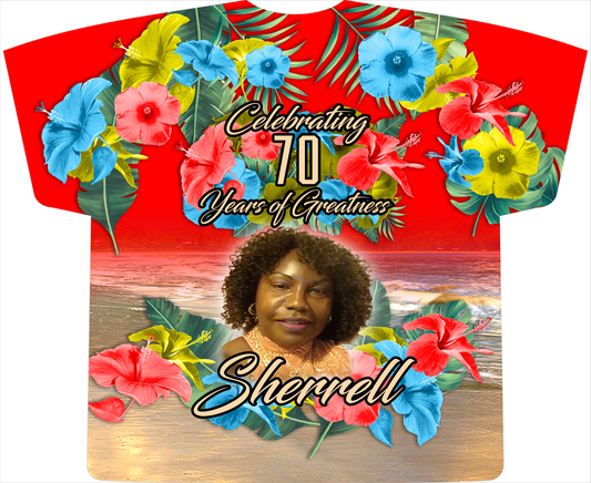 Aloha Rojo 3D/All Over Print Shirt - MK EYE CATCHING EVENTFUL CREATIONS LLC